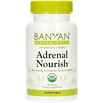 Adrenal Nourish Organic 90 tablets Banyan Botanicals