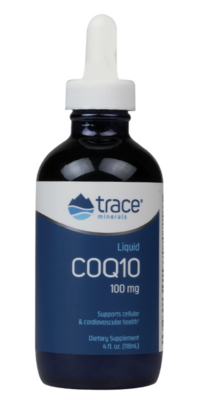 Liquid CoQ10 100 mg 118 ml Trace Minerals Research