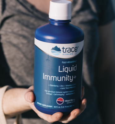 Liquid Immunity + 887 ml Trace Minerals Research