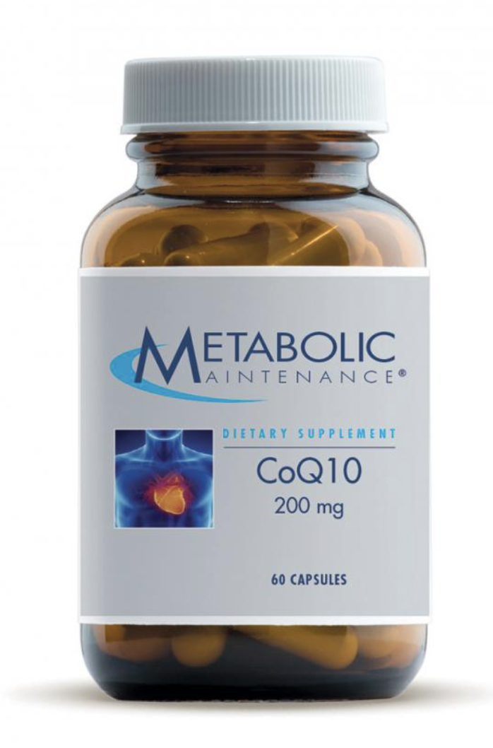 CoQ10 200 mg 60 Capsules  Metabolic Maintenance