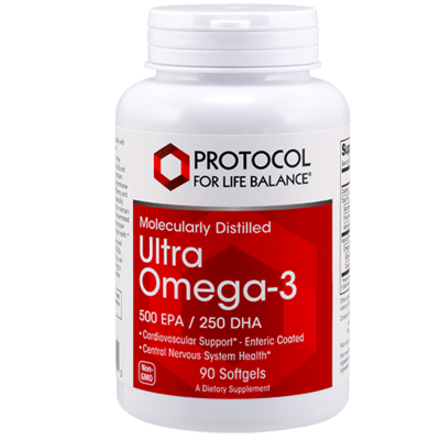 Ultra Omega 3-D 90 softgels Protocol For Life Balance
