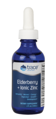 Elderberry + Ionic Zinc 59 ml Trace Minerals Research