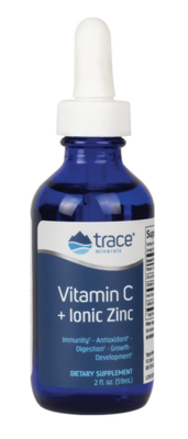 Vitamin C + Ionic Zinc 59 ml Trace Minerals Research
