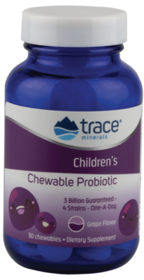 Children Chewable Probiotic 30 chews Trace Minerals Research