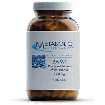 BAM 750 mg 180 Capsules  Metabolic Maintenance