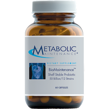 BioMaintenance Shelf Stable 60 Capsules  Metabolic Maintenance