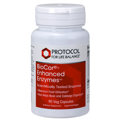 BioCore Enhanced Enzymes 90 vcaps  Protocol For Life Balance