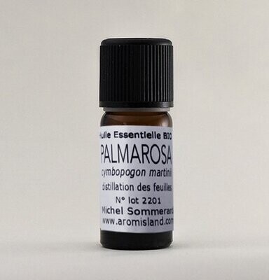 PALMAROSA BIO huile essentielle de cymbopogon martinii