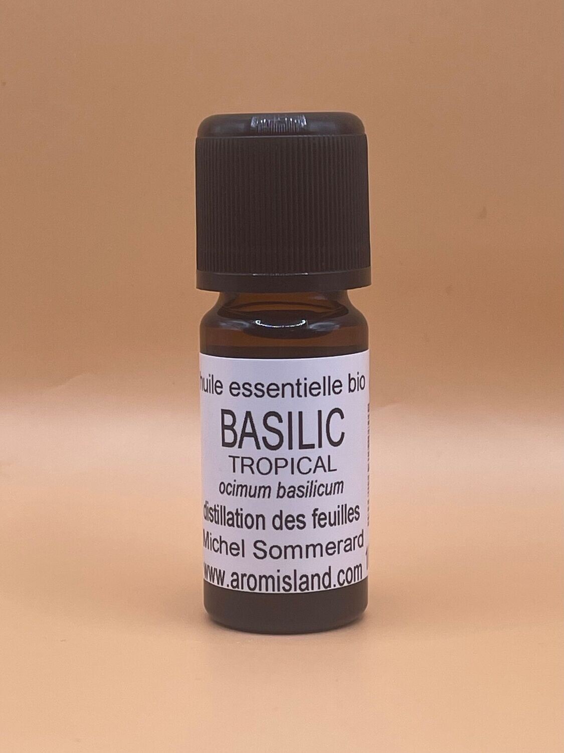 BASILIC TROPICAL à Méthyl Ether Chavicol BIO ( 10ml) Huile essentielle de ocimum basilicum