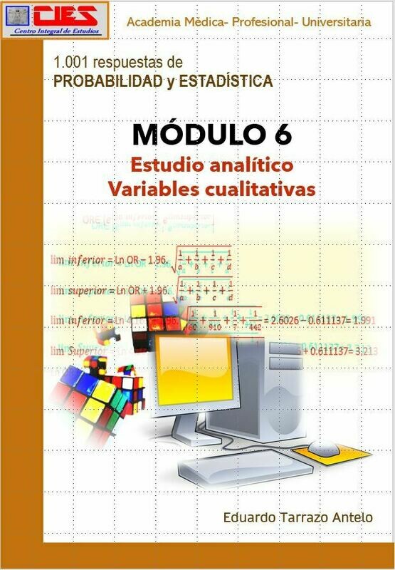 MODULO 6: VARIABLES CUALITATIVAS O CATEGORICAS