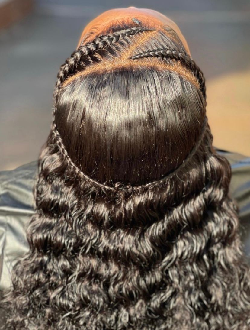 13A Deep wave ear to ear lace frontal Brazilian wig
