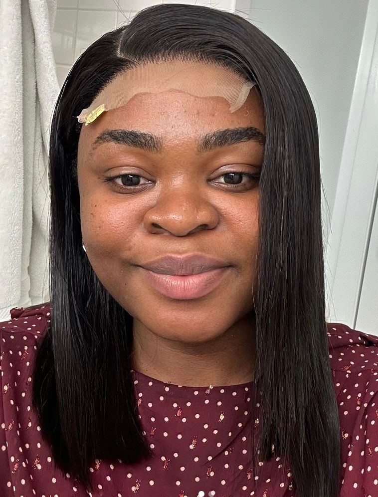 15A SDD 2by6 Kim k lace frontal Brazilian wig