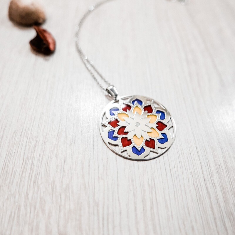 MANDALA Collana Colorata MANDALA Collana Colorata