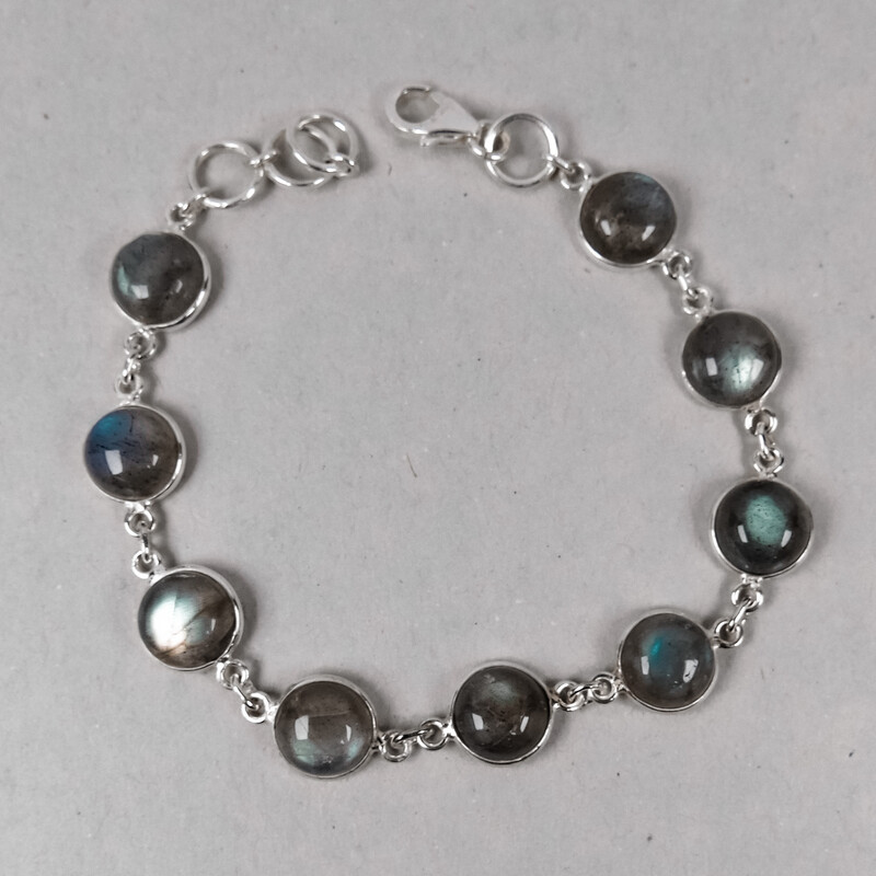 LABRADORITE VERDE Bracciale