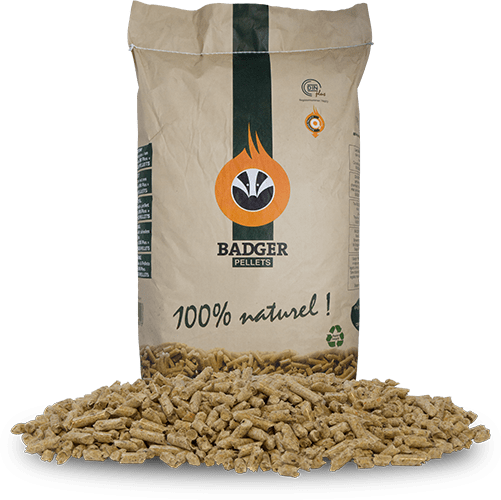 Badger houtpellets