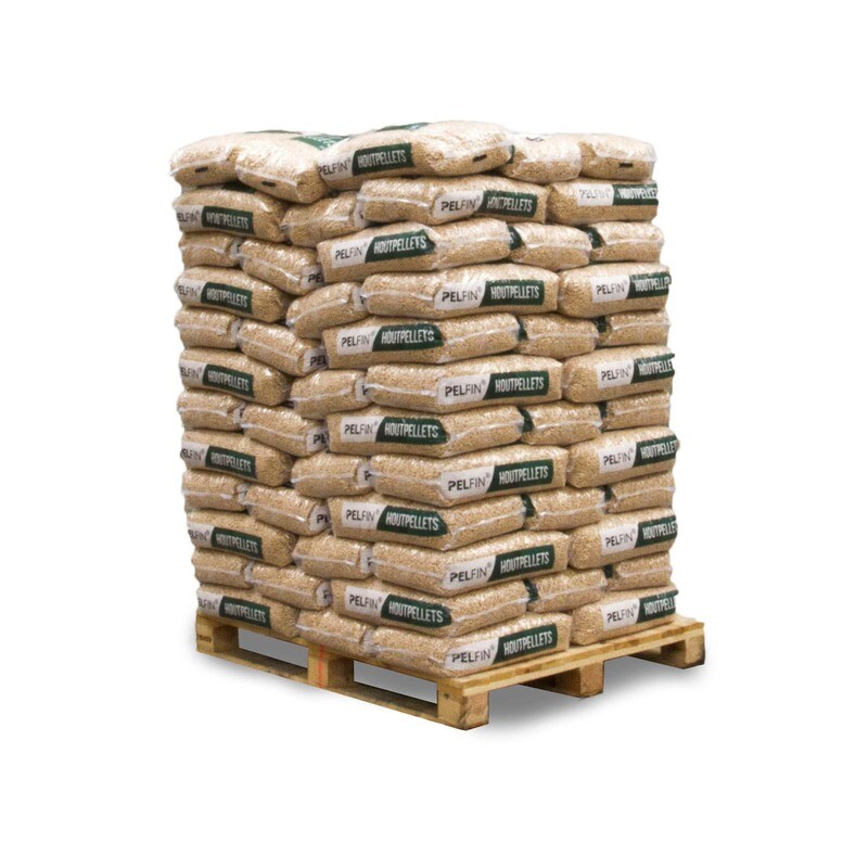 Pelfin naaldhout houtpellets (84x12,5kg) Pelfin naaldhout houtpellets (84x12,5kg)