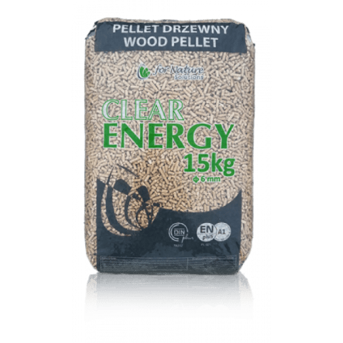 Clear Energy 100% naaldhout (thuisbezorgd) 65 x 15 KG