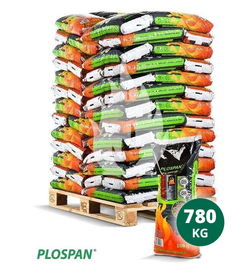 Plospan houtpellets mix-bruin (78x10kg) Plospan houtpellets mix-bruin (78x10kg)