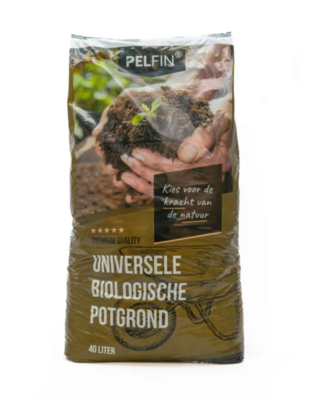 Pelfin Biologische Potgrond  (thuisbezorgd) 60 x 40L  – 2.4m3