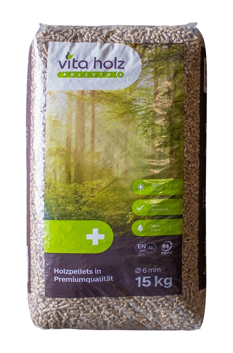 Vita Holz zak (afhalen) 15 KG