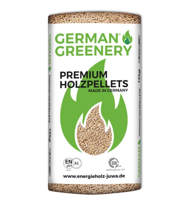 German Greenery houtpellets (66x15kg) German Greenery houtpellets (66x15kg)