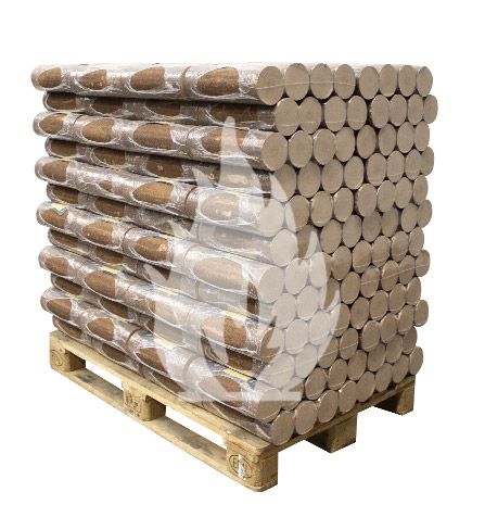 Pollmeier Premium briketten (96x10kg) Pollmeier Premium briketten (96x10kg)