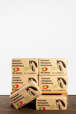 Ten Damme houtvezel halve pallet 27 x 20kg