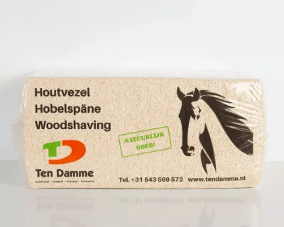 Ten Damme houtvezel wit 20kg
