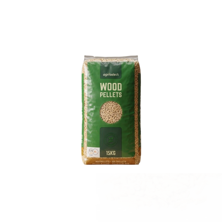 Agriselect houtpellets naaldhout (65x15kg) Agriselect houtpellets naaldhout (65x15kg)