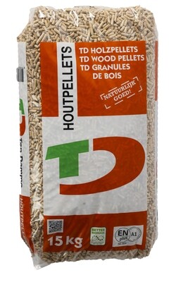 Ten Damme houtpellets naaldhout (66x15kg)