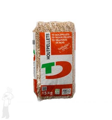 Ten Damme Naaldhout houtpellets (66 × 15 kg) Ten Damme Naaldhout houtpellets (66 × 15 kg)