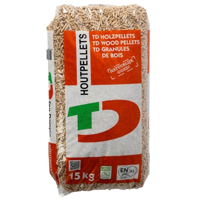 Ten Damme Naaldhout houtpellets (66 × 15 kg) Ten Damme Naaldhout houtpellets (66 × 15 kg)