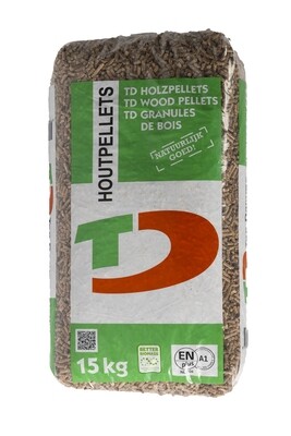 Ten Damme houtpellets mix-bruin (66x15kg)