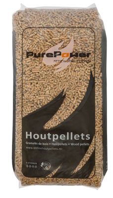Pure Power 4-sterren Naaldhout houtpellets (66 × 15 kg) Pure Power 4-sterren Naaldhout houtpellets (66 × 15 kg)