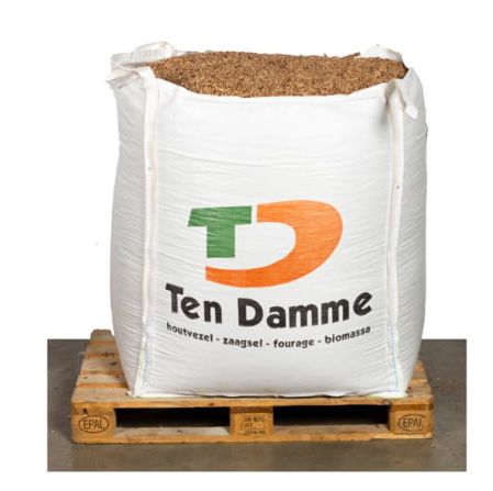Ten Damme bigbag mix-bruin 1000kg