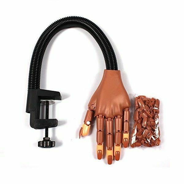 Professional Flexible Nail Manicure Training Practice hand