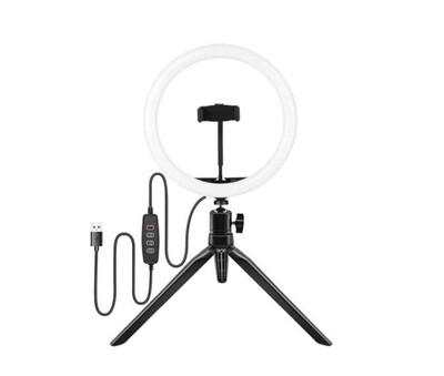 10-inch led Ring Light Camera With Tripod Stand Cell Phone Holder