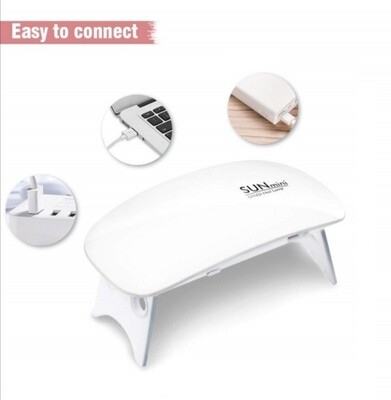 Portable 6w Mini UV/LED Nail Curing Lamp USB