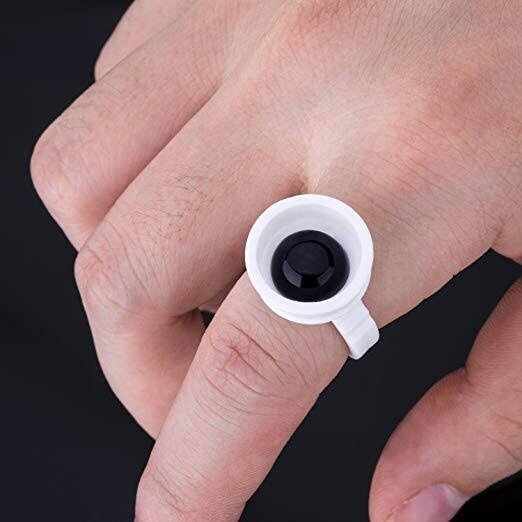 100 Piece Disposable Lash Glue/Pigment Rings