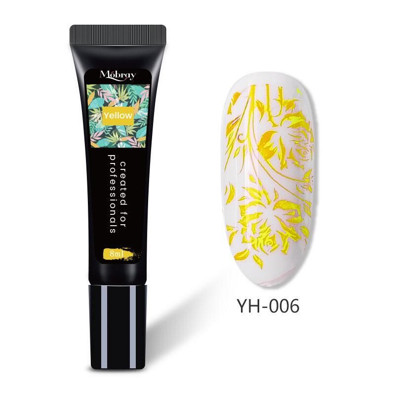 UV Stamping Gel - 8ml, Colour: Yellow