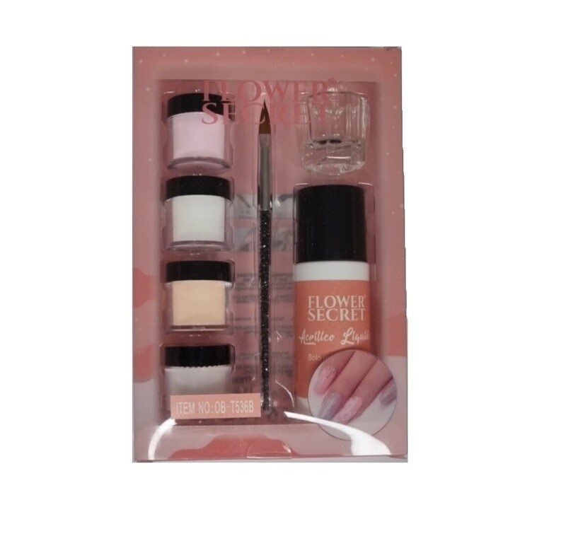 Flower Secret Acrylic Nail Kit