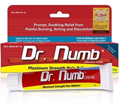 Dr Numb Numbing Cream