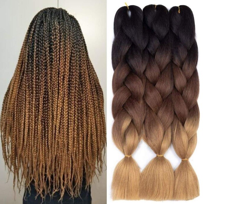 3-Way Ombre Hair Extentions 100g - Each