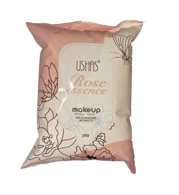 Rose Essence Deep Cleaning Make-Up Remover Wipes