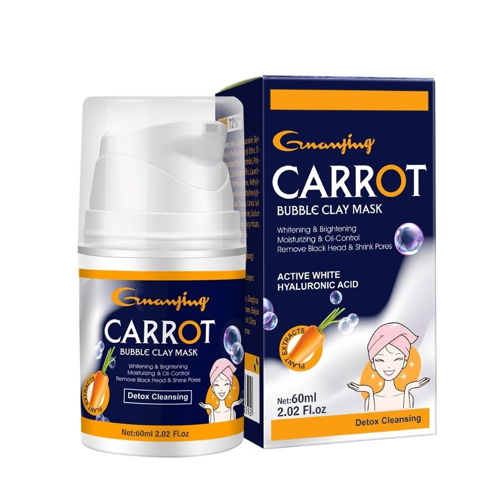 Guanjing Carrot Bubble Clay Mask