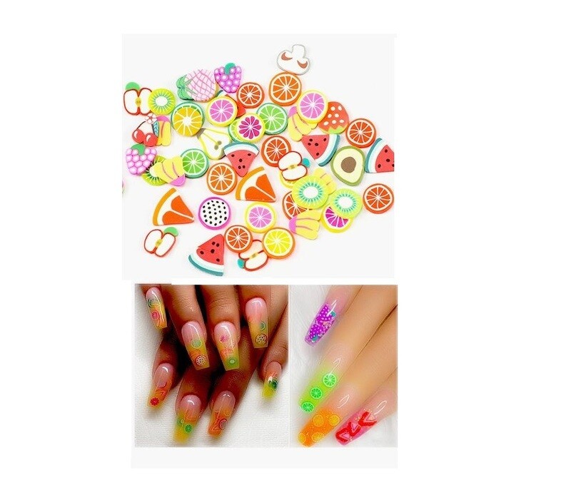Nail Art Fruit Slices