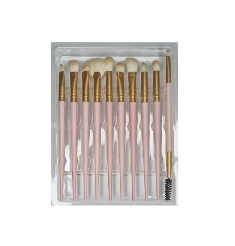 10 Piece Eye Make-up Brush Set