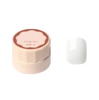 Solid UV/LED Gel Polish, Colour: White