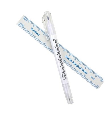 Disposable Surgical Marker and Ruler