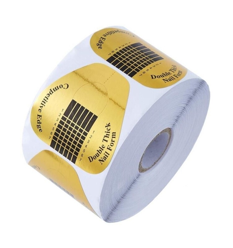 500 Piece Nail Extensions Double Thick Nail Forms